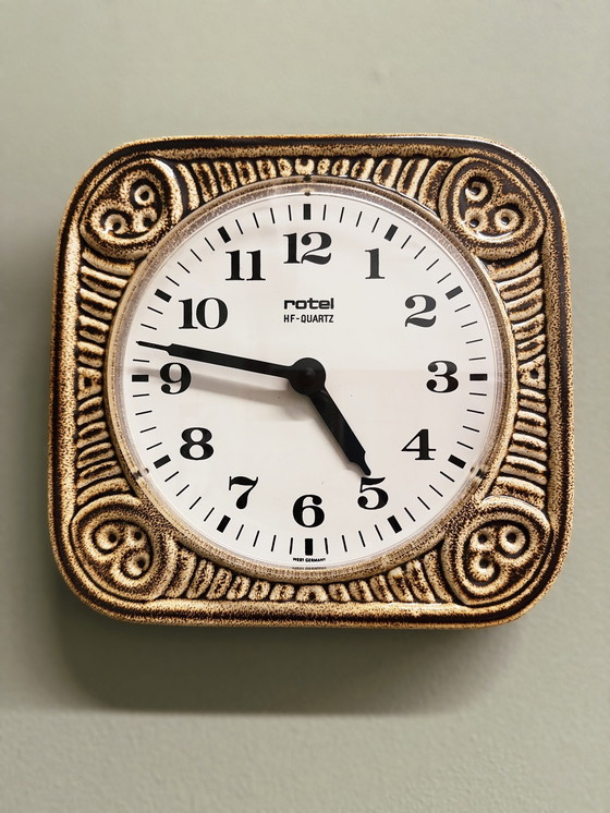 Image 1 of Fat Lava Wall Clock From Rotel