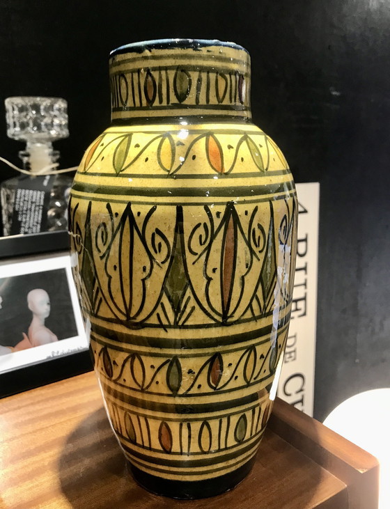 Image 1 of Vintage Moroccan vase