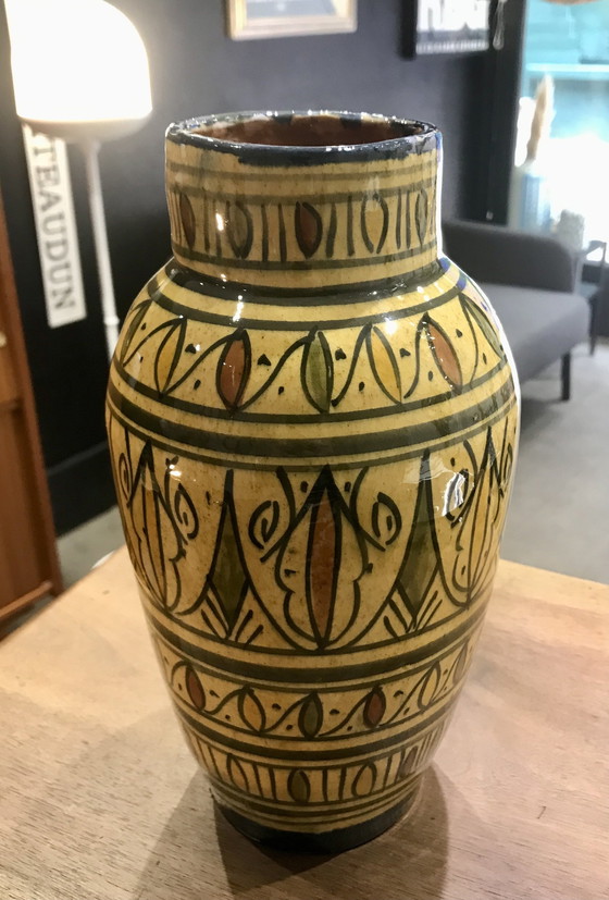 Image 1 of Vintage Moroccan vase