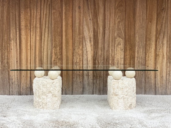 Image 1 of Vintage mactanstone coffeetable