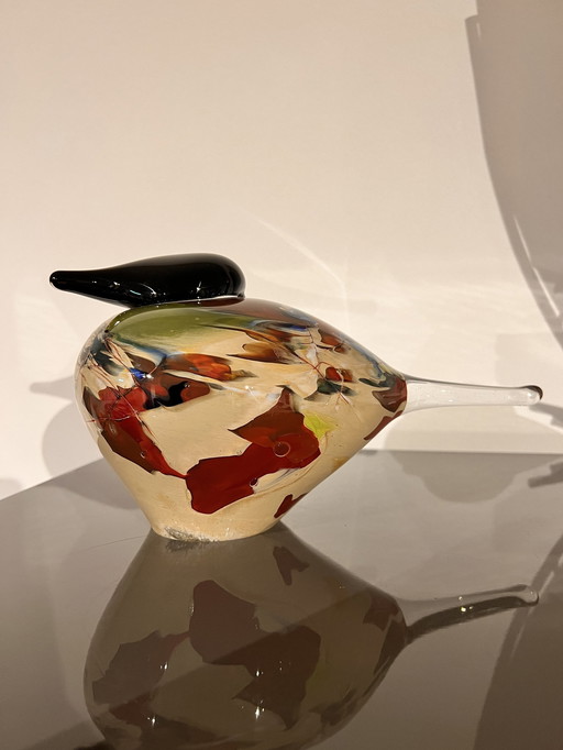 Glass art, Bird