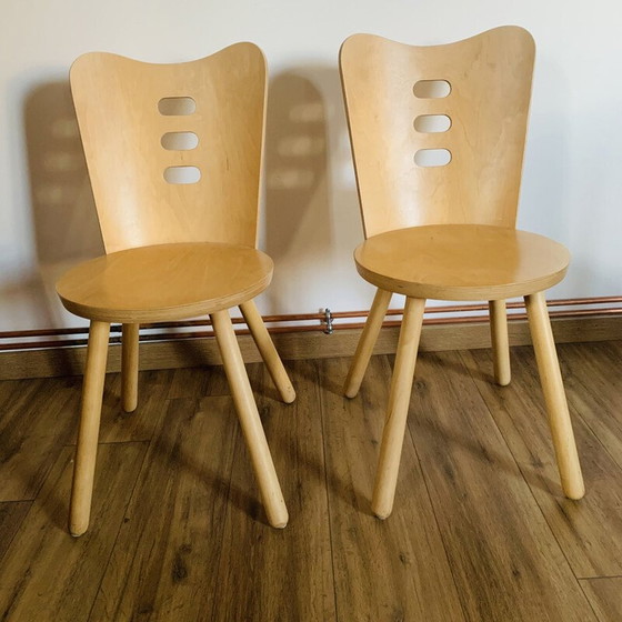Image 1 of Pair of vintage chairs, 1990