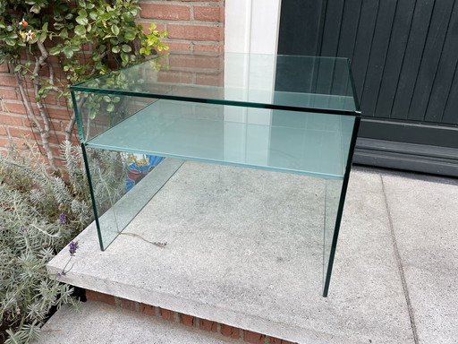 Glass Side Table