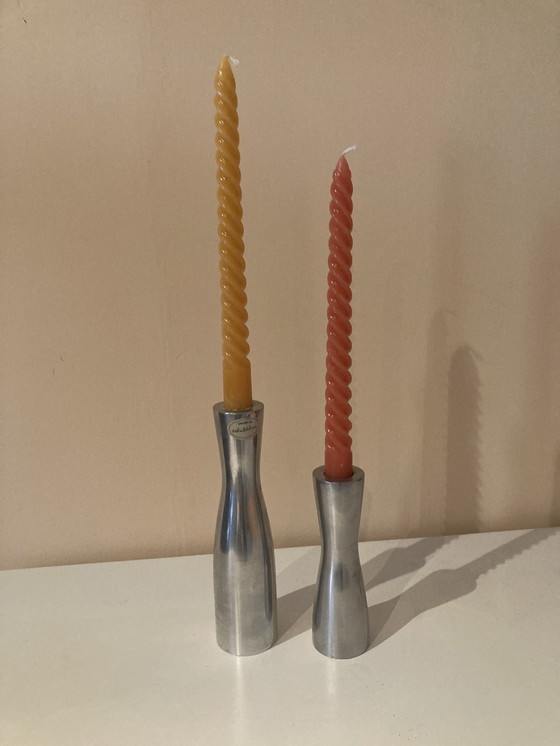 Image 1 of 2x Erika Pekkari candlesticks