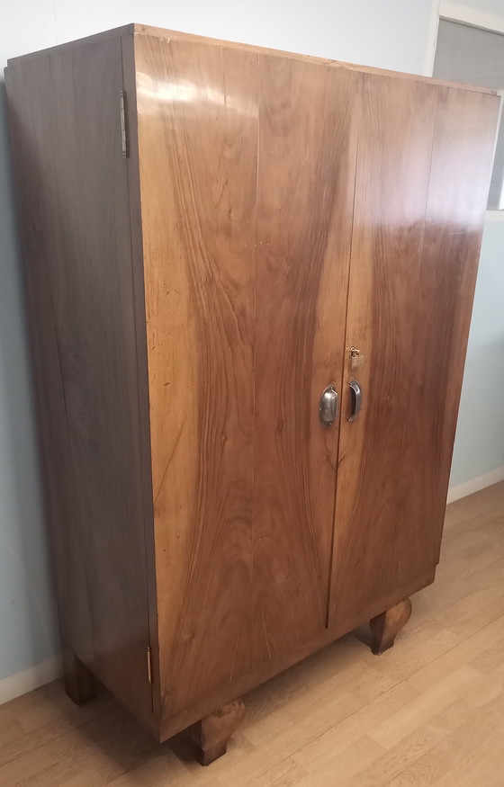 Image 1 of Italian chest of drawers in Walnut, 1920