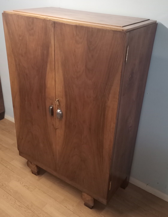 Image 1 of Italian chest of drawers in Walnut, 1920