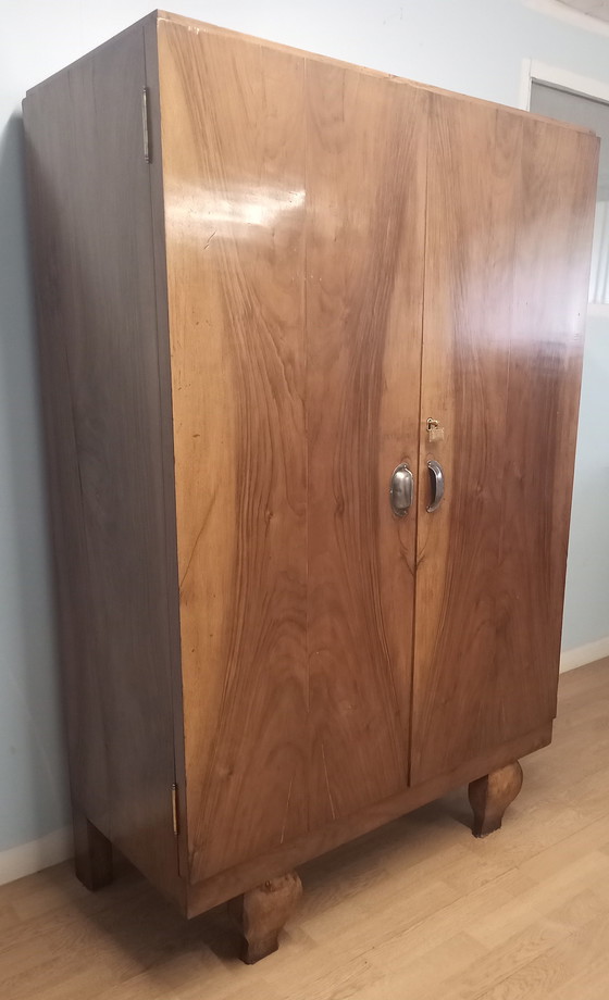 Image 1 of Italian chest of drawers in Walnut, 1920