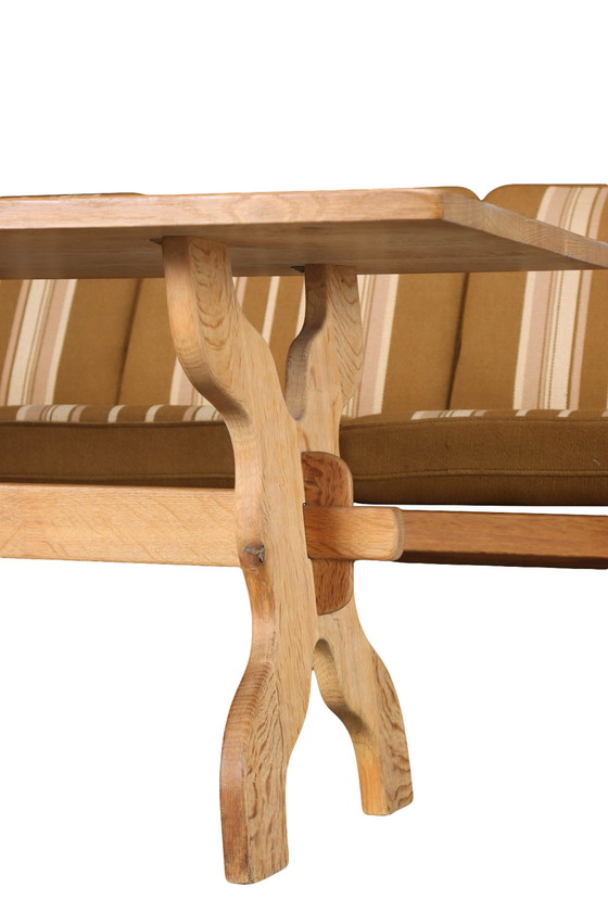 Image 1 of Vintage oak seating area