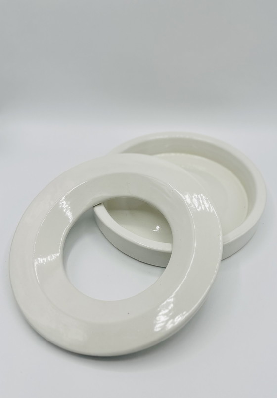 Image 1 of Angelo Mangiarotti ashtray 'Barbados' - Model 4000C by Danese, Milan 1964