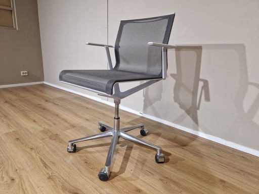 Icf Stick Office Chair Grey New Condition Adjustable