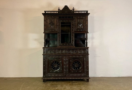 Renaissance Buffet armoire France 19ème siècle Antique