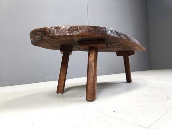 Image 1 of Tripod Brutalist Tree Root Coffee Table, 1970S