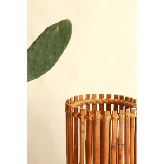 Image 1 of Portaombrelli vintage in bambù Cestello, Italia 1960