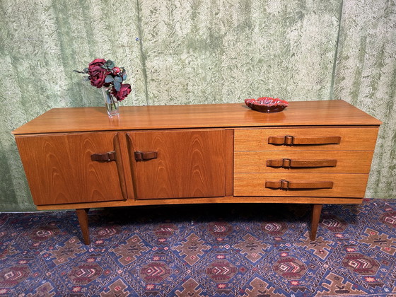 Mid century retro vintage teak Beautility sideboard 1960 925 Whoppah