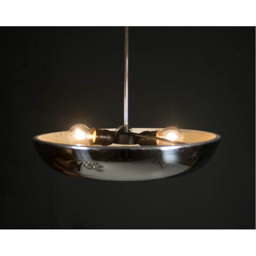 Vintage pendant lamp by Josef Hurka for Napako 1940