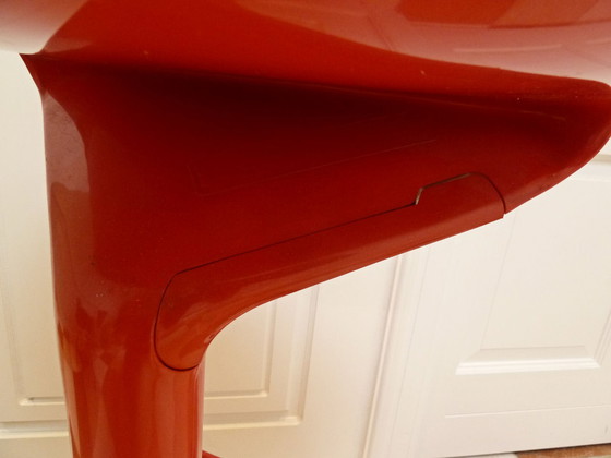 Image 1 of Kartell Spoon (bar) stool red Antonio Citterio