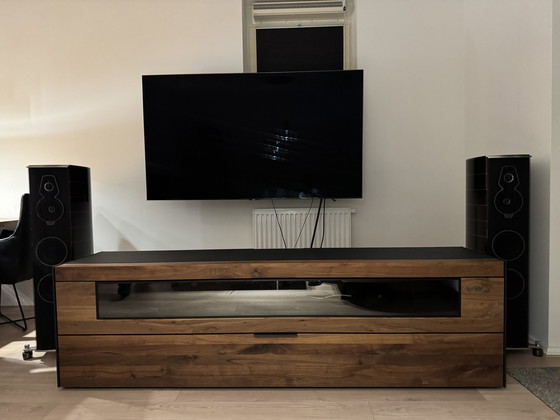 Image 1 of Carazon- TV Sideboard/ Furniture Walnut Wood