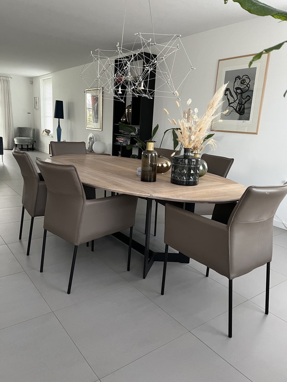 Image 1 of Dining Table Hofstede Raan House With 6 Chairs