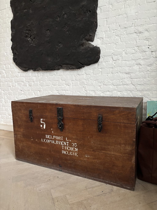 Antique African Wooden Boxes From 1959