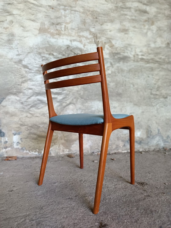 Image 1 of 6x Henning Kjaernulf For K.S Møbler Teak Design Chairs Dansk Design