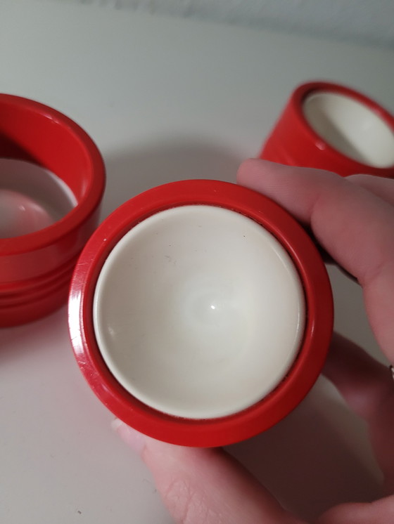 Image 1 of 4x Portauova retrò vintage