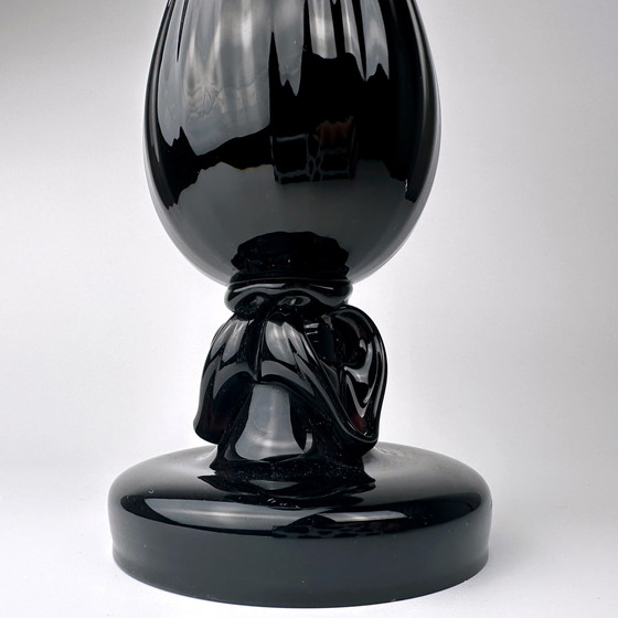 Image 1 of Vintage Art Nouveau flower vase 1900 / 1910 Bohemia Floral