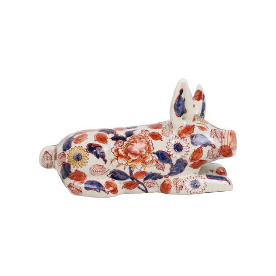 Image 1 of Imari Pig Japanese Porcelain