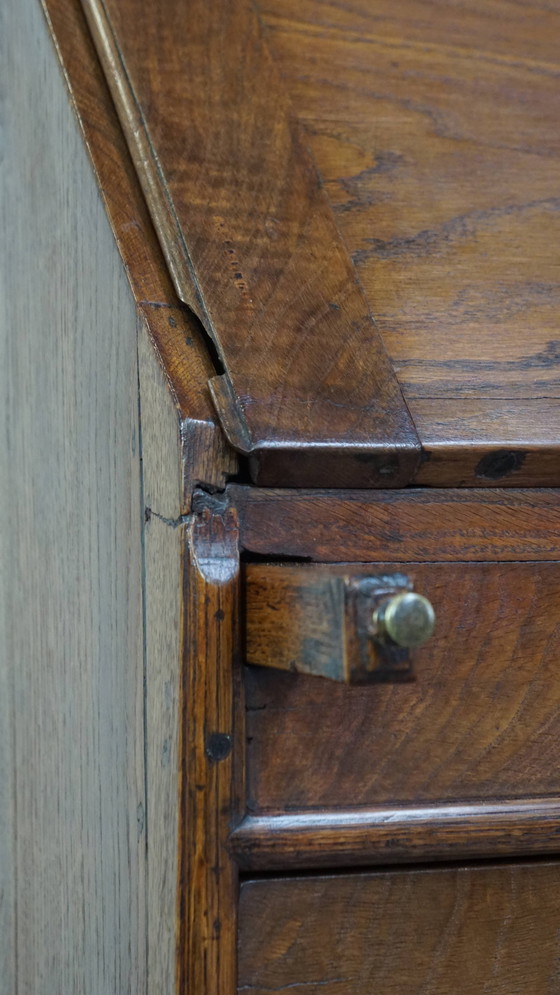 Image 1 of Oak Secretaire