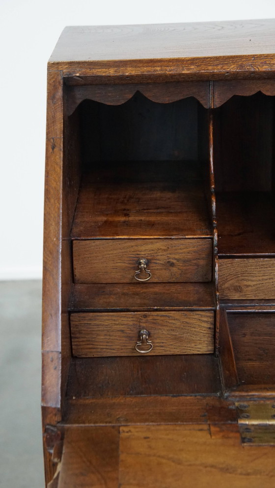 Image 1 of Oak Secretaire