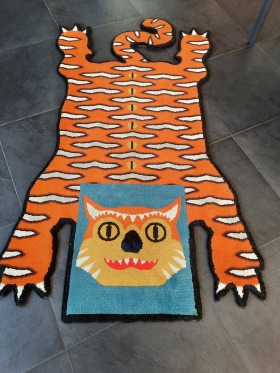 Image 1 of Walter Van Beirendonck tiger rug