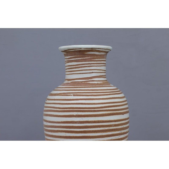 Image 1 of Vaso da terra vintage in terracotta di Anna-Lisa Thomson per Upsala Ekeby, Svezia anni '40
