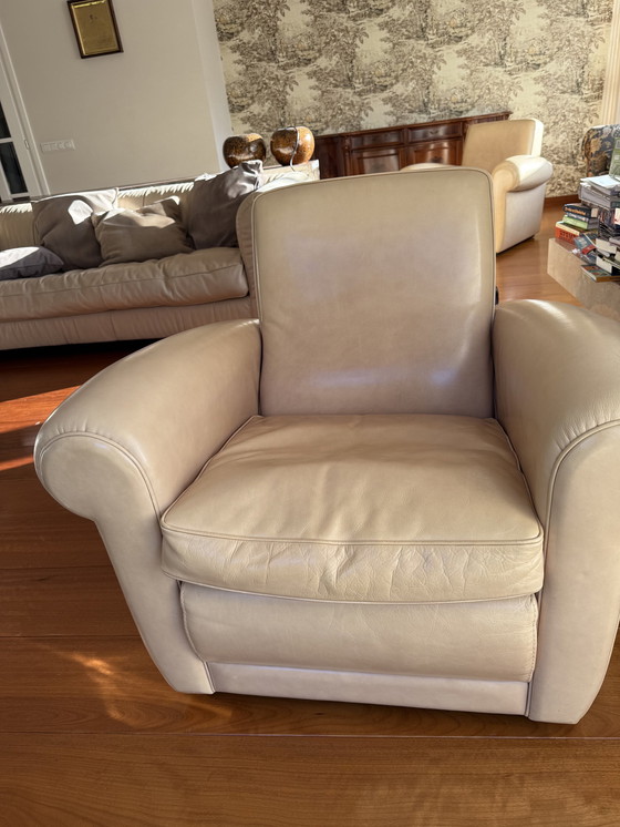 Image 1 of 2x Baxter Mickey Armchairs