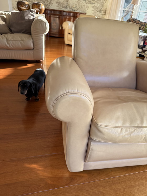 Image 1 of 2x Baxter Mickey Armchairs