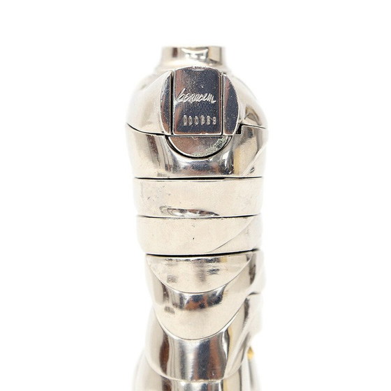 Image 1 of Vintage “Mini-David” nesting sculpture in nickel-plated aluminum alloy by Miguel Barrocal, 1960