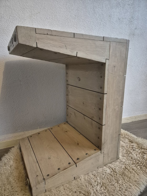 Image 1 of Raro taburete original de los años 70 Hans Dom Van Der Laan Mesa Bosssche School 