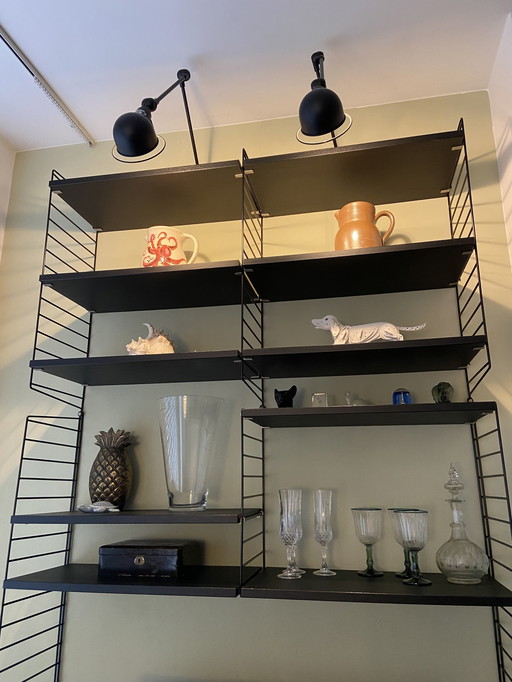 String Wall Cabinet With Drawers