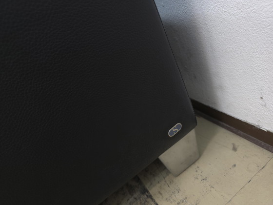 Image 1 of Divano De Sede Ds 17 Divano di design in pelle nera Club Divano in pelle Divano Desede 