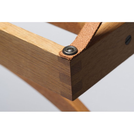 Image 1 of Vintage oak and lacquer wall-mounted valet by Adam Hoff and Paul Ostergaard, Denmark 1960