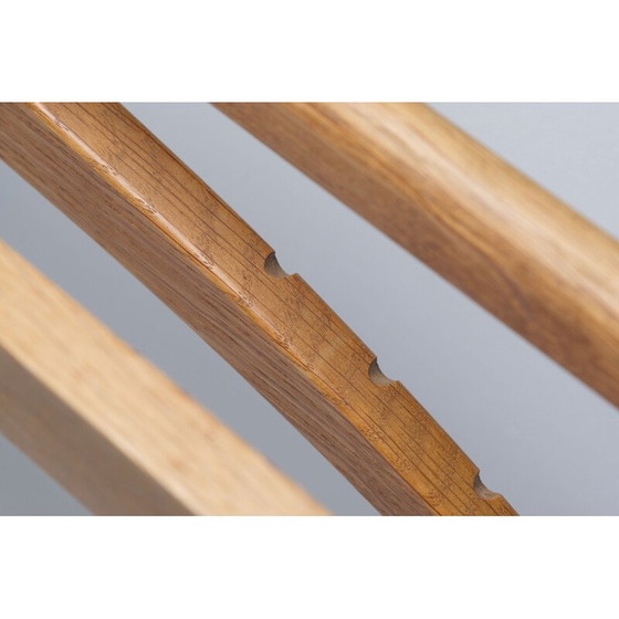 Image 1 of Vintage oak and lacquer wall-mounted valet by Adam Hoff and Paul Ostergaard, Denmark 1960