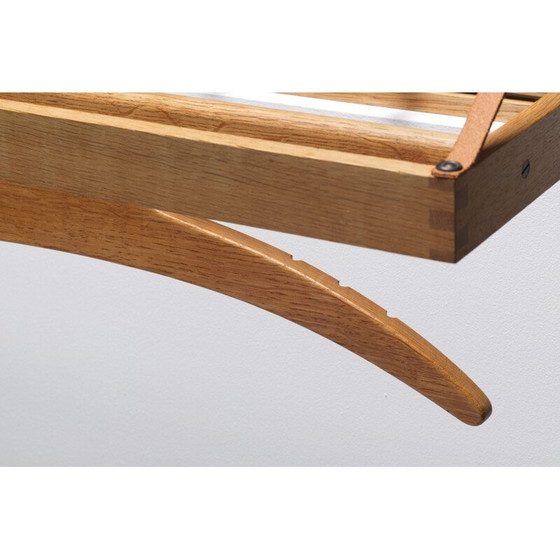Image 1 of Vintage oak and lacquer wall-mounted valet by Adam Hoff and Paul Ostergaard, Denmark 1960