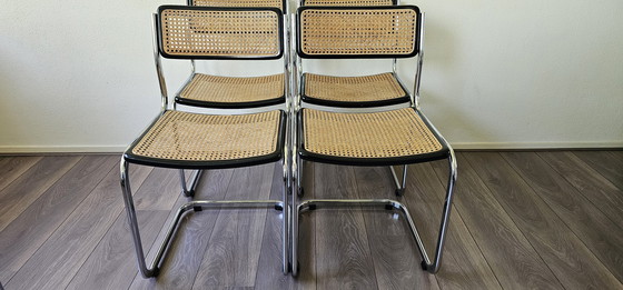 Image 1 of 4x Arrben ltaly Webbing Chairs