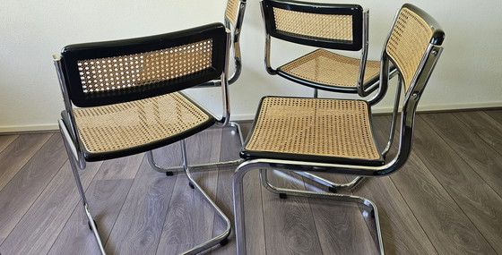 Image 1 of 4x Arrben ltaly Webbing Chairs