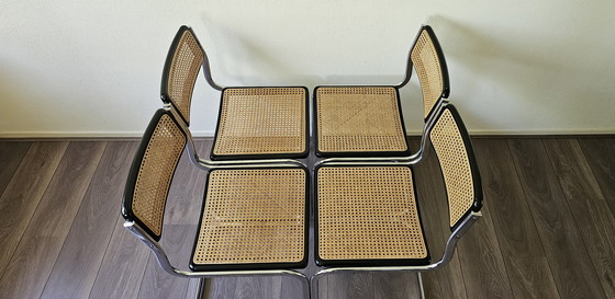 Image 1 of 4x Arrben ltaly Webbing Chairs