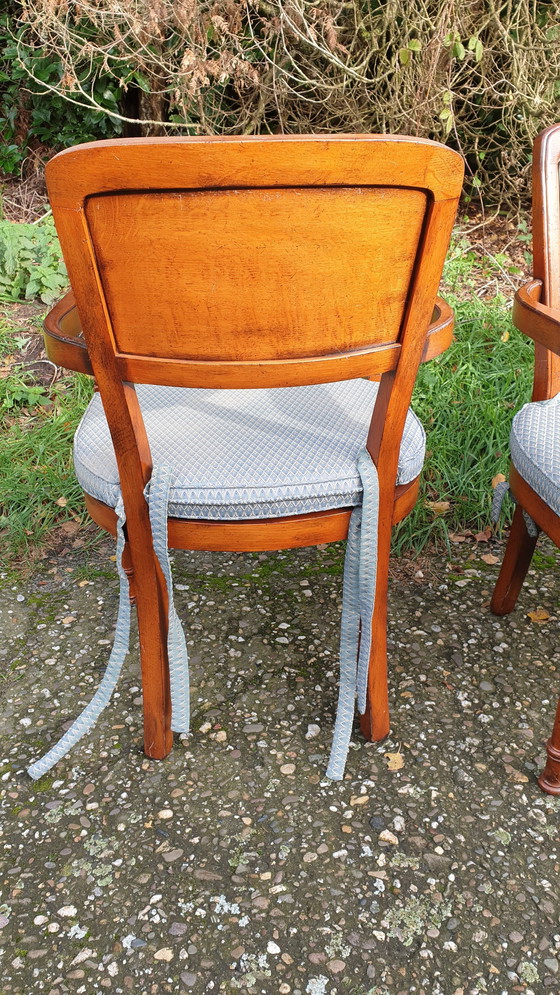 Image 1 of 6 Rac Royal Antique English Dining Room Armchairs