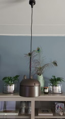 2x Dieter Witte for STAFF lampe suspendue marron