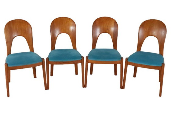 Image 1 of 4x Niels Koefoed Morten chairs