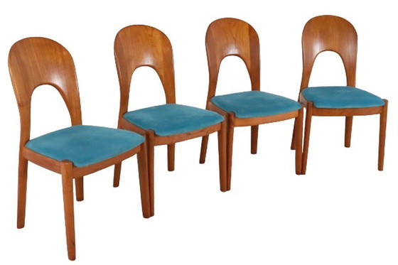 Image 1 of 4x Niels Koefoed Morten chairs