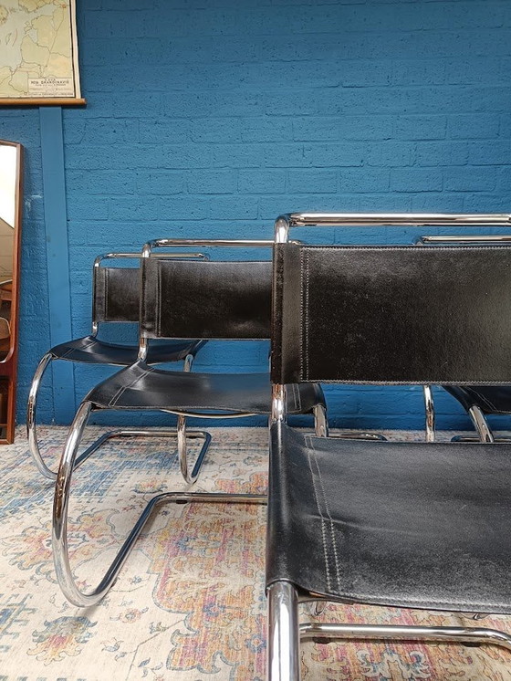 Image 1 of 6X Mies Van Der Rohe Bauhaus Chairs