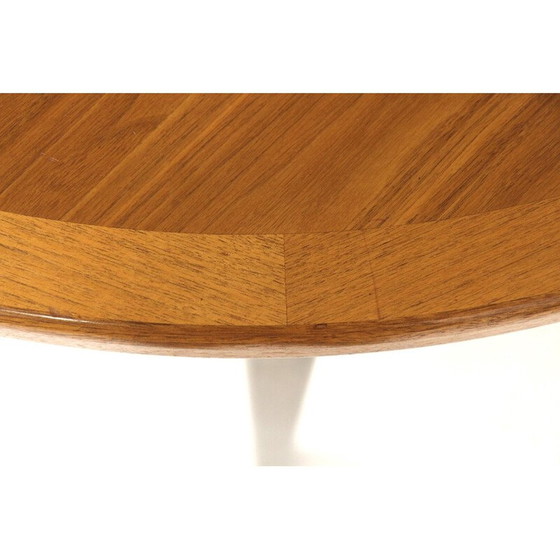 Image 1 of Vintage walnut dining table, Sweden 1960