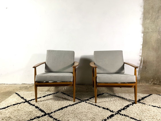 Image 1 of  Mid Century Lounge Chairs